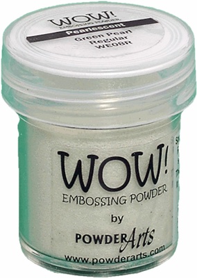 Пудра для эмбоссинга Wow Green Pearl - Regular, 15 мл