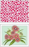 Доска для тиснения Hearts/Flowers от Cheery Lynn Designs