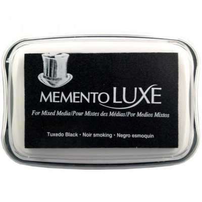 Чернила Tsukineko Memento Luxe - Tuxedo Black