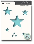 Маска от Memory Box -  STENCILS- Solo Stars