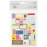 Мини-набор Project Life by Becky Higgins - Themed Cards - Recipe, 40 шт