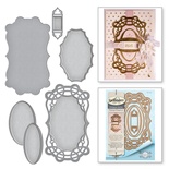 Ножи от Spellbinders - Curled Grace Oval