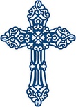 Нож от Tattered Lace Dies - Cross - Крестик