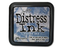Штемпельная подушка Ranger Distress Ink Pad - Stormy Sky