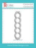 Нож для вырубки от Lil' Inker Designs - Connected Circles Die