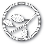 Лезвие от Memory Box - Modern Leaf Circle Frame