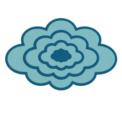Лезвие Lifestyle Crafts - QuicKutz - Nesting Clouds