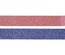 Набор лент самоклеящихся блестящих с клеевым слоем Pink and Navy, 2 шт по 3 м, TM Santi