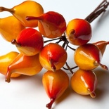 Набор ГРУШИ от Scrapberry's, 20x14 мм, 12 шт