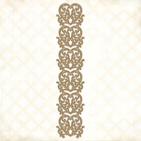 Чипборд Blue Fern Studios - Lace Heart Border