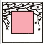 Папка для тиснения Nellie Snellen - Embossing Folder - Spring in the air (Square)