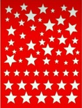 Трафарет - Фон звезды 5, 15*20см