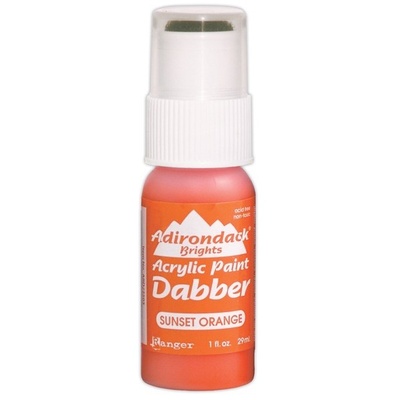 -50% Акриловая краска Ranger - Adirondack Acrylic Paint Dabbers - Sunset Orange