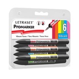 Набор маркеров ProMarker Collectors Set 1 - Vibrant Tones (6 маркеров), PMCSVIB