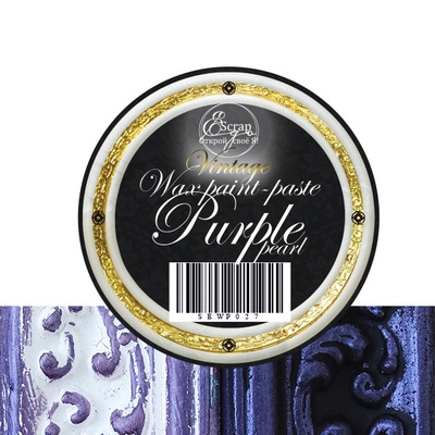 Краска с эффектом патины - Purple pearl, 30 ml