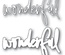 Ножи для вырубки от Memory Box - Wonderful Jotted Script