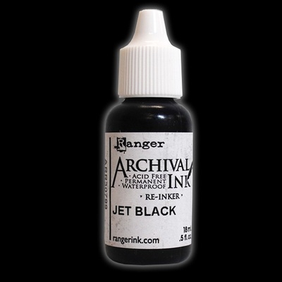 Заправка для архивных чернил Ranger - Archival Ink - Jet Black