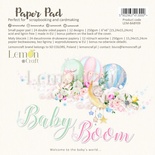 Набір паперу для скрапбукінгу Lemoncraft - Baby Boom, 15х15 см