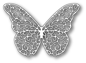 Нож для вырубки от Poppystamps - Princess Butterfly