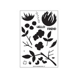 Набор штампов от Concord & 9th - Flourish stamp set
