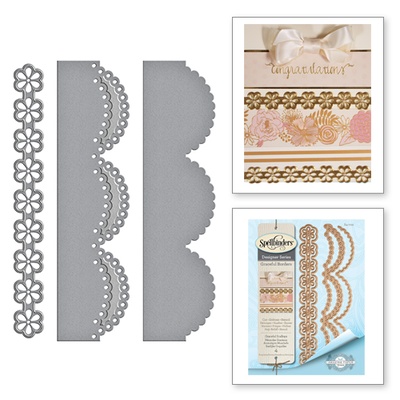 Ножи от Spellbinders – Graceful Scallops