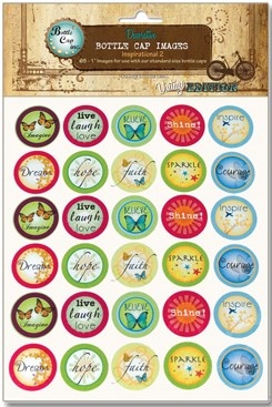Украшения Bottle Cap Images - 1 inch - Inspirational 2