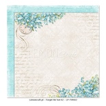 Лист двусторонней бумаги для скрапбукинга LemonCraft -  Forget Me Not 02