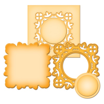Ножи от Spellbinders - MEDALLION TWO, 3 шт.