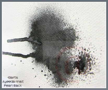 Краска-спрей 13arts - Ayeeda Mist - Pearl Black (graphite)