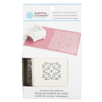 Фигурный дырокол для всей страницы Martha Stewart - Country Tile Pattern Punch All Over the Page™