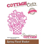 Лезвие CottageCutz - Spring Floral Basket (Elites)