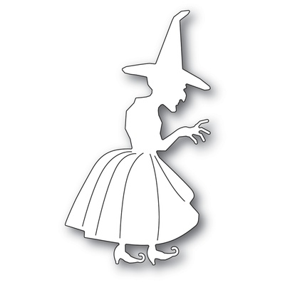 Нож для вырубки от Poppystamps - Spellcaster Witch