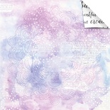 Лист бумаги для скрапбукинга от Lemon Owl - Plans for Today, Night Sky, 30x30