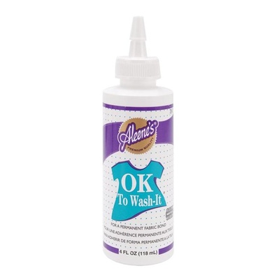 Клей для ткани Aleene's OK To Wash-It Fabric Glue, возможность стирки, 118 мл, арт. 15633