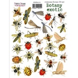 Набор наклеек (стикеров) 30 шт Botany exotic 211, ТМ Фабрика Декора