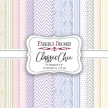 Набор скрапбумаги - Classic Chic, 15x15 см, ТМ Фабрика Декора