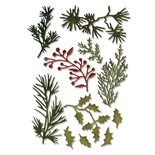 Лезвия Sizzix - m Holtz Alterations - Thinlits Die Set 11 Pack - Holiday Greens - Mini