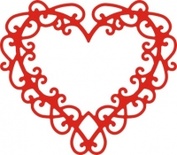 Лезвие Celtic Heart от Cheery Lynn Designs