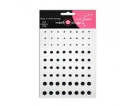 Половинки кристаллов Want2Scrap - Rhinestones - Navy Blue, 72 штуки