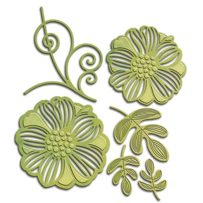 Нож для вырубки от Spellbinders - Victorian Garden Romantic Blooms One