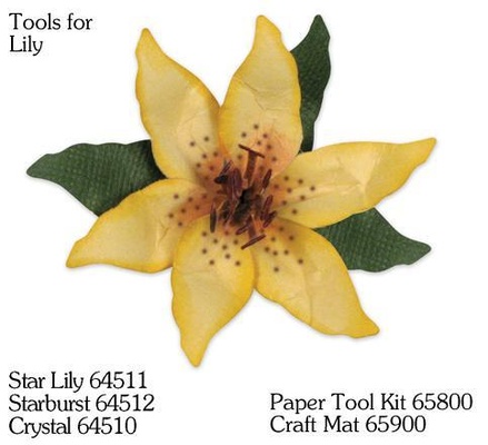 Фигурный дырокол McGill - Star Lily