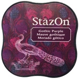 Чернила Tsukineko StazOn Midi Ink Pad - Gothic Purple