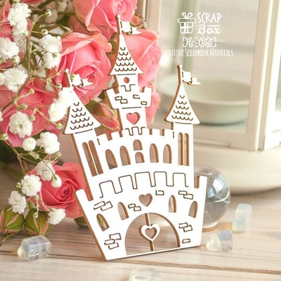 Чипборд ScrapBox - Замок малый Hc-055
