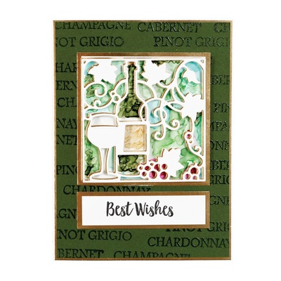 Нож для вырубки от Spellbinders - Wine Snippets