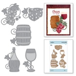 Нож для вырубки от Spellbinders - Wine Charms