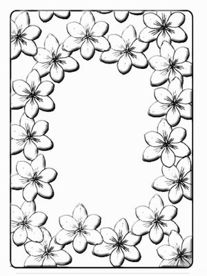 Папки для тиснения Crafts Too Embossing Folder - Tulip Frame