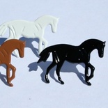 Набор брадсов Eyelet Outlet - Horse Brads, 12 шт