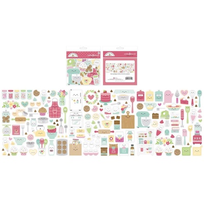 Набор высечек Doodlebug Odds & Ends Die Cuts - Made With Love
