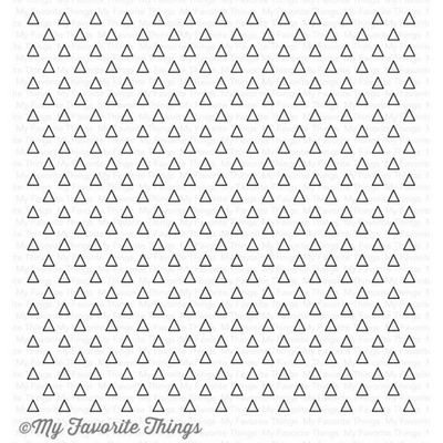 Резиновый штамп My Favorite Things - BG Transparent Triangles Background