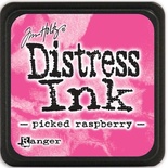 Штемпельная подушка Ranger - Distress Mini Ink Pad - Picked Raspberry